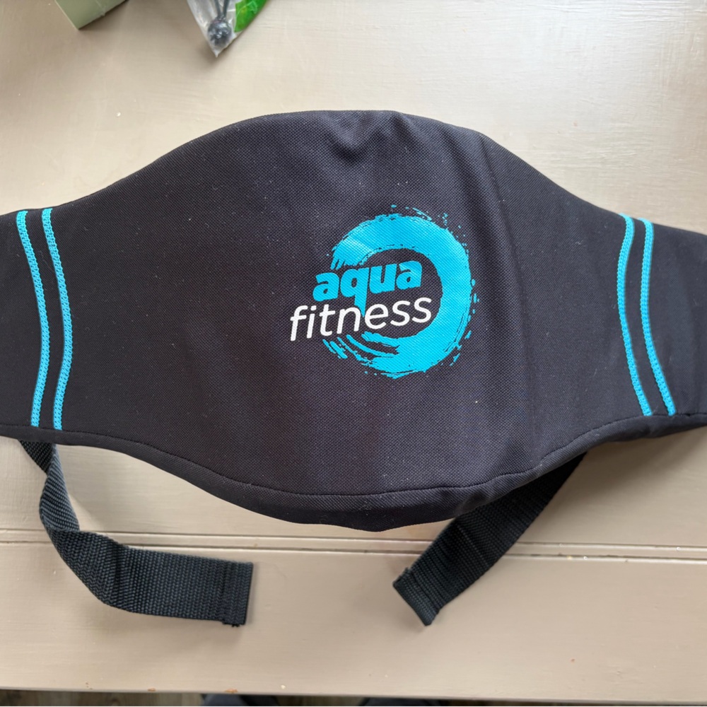 Aqua Fitness Black Swim Belt Water Aerobics Pool Waist Float